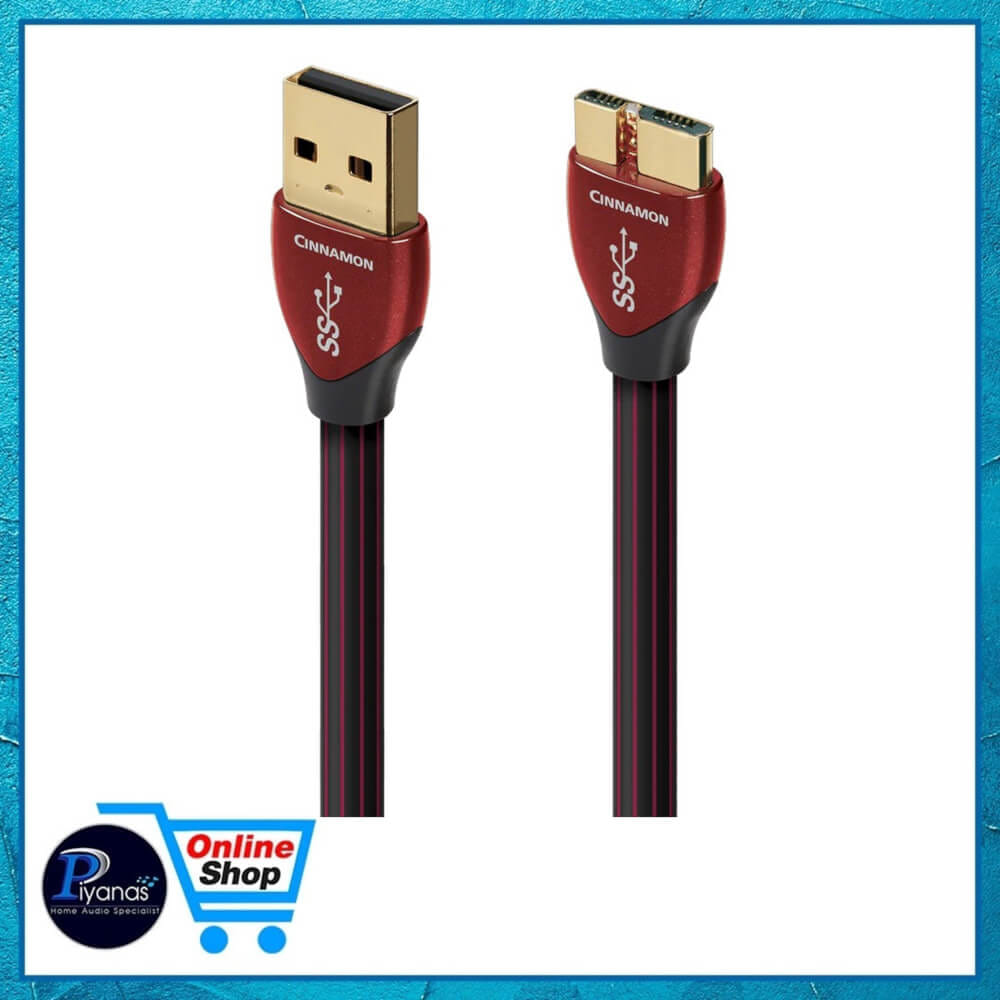 สาย USB AUDIOQUEST : USB-CINNAMON (A TO MICRO) (USB 3.0) (0.75M)